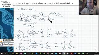 TEMA 9 ÉTERES  920 APERTURA DE EPÓXIDOS OXACICLOPROPANOS [upl. by Nylikcaj568]