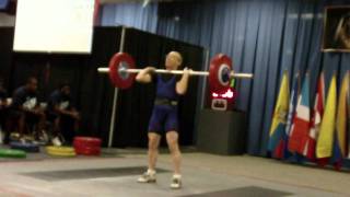 Gene Gilsdorf 91 kg clean and jerk [upl. by Joris]