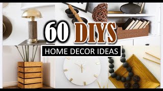 60 DIY HOME DECOR IDEAS  HACKS you Actually Want To MAKE FULL TUTORIALS [upl. by Aikimat]