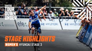 Hyundai Womens Stage 3  Highlights [upl. by Alicsirp]