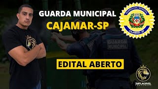 Guarda Municipal de Cajamar  SP  Inscrições Reabertas [upl. by Duston]