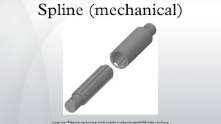 Spline mechanical [upl. by Giulio]