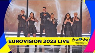 Albina amp Familja Kelmendi 🇦🇱 Albania 🇦🇱 Eurovision 2023  LIVE HD  Duje  technical rehearsal [upl. by Sollows556]