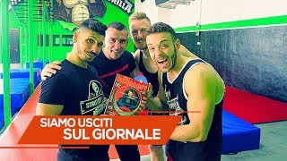 SIAMO USCITI SUL GIORNALE 💣 Diario Calisthenico 3 ep 7 [upl. by Notyalc266]