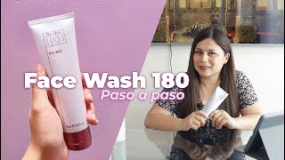 Paso a Paso de como utilizar Face Wash 180 de Nuskin [upl. by Eeleimaj]