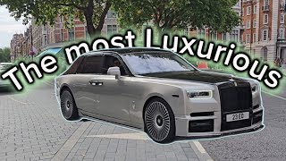 Most Luxury Cars in London £300k Rolls Royce Phantom [upl. by Siloa70]