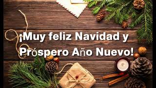 ¡FELIZ NAVIDAD Y AÑO NUEVO VideoTarjeta musical [upl. by Ettesel]