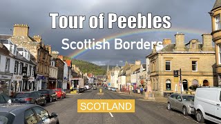 A Tour of Peebles in the Scottish Borders Scotland  Visitor Attractions Cafes Shops and Wildlife [upl. by Neuberger]