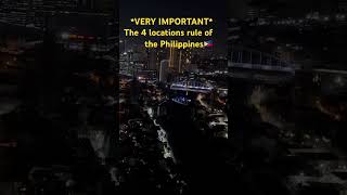 🇵🇭 The 4 locations rule of the Philippines VERY IMPORTANT philippines ldr passportbros expat [upl. by Frohne]