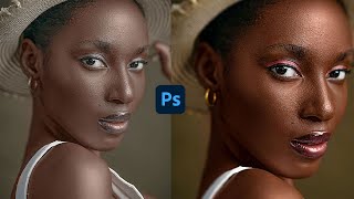 Create Beautiful Skin Textures in Photoshop [upl. by Llerdnad201]