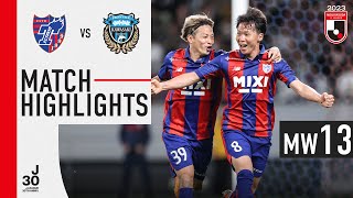 Clasico Victory for the Capital Team  FCTokyo 21 Kawasaki Frontale  MW 13  2023 J1 League [upl. by Occer]