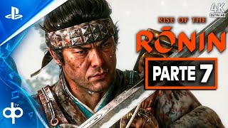 RISE OF THE RONIN Gameplay Español Parte 7 PS5  Walkthrough [upl. by Haimaj]