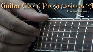 Guitar Chord Progressions  Bollywood Music  Lesson 1 Part 1 [upl. by Negaet]