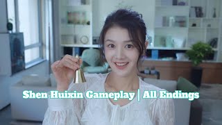 Love Is All Around  Shen Huixin Gameplay  All Endings [upl. by Scales762]