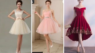 Classic And Elegant Short Prom Dress40Amazing Ideas And coloursFASHION CORNER [upl. by Byrne]