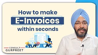 Know all about Einvoicing  How to create GST EInvoice on portal  Best EInvoicing Software [upl. by Gimble541]