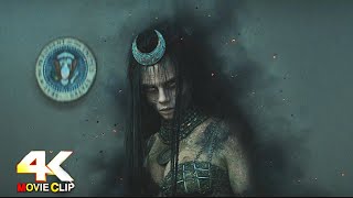 Suicide Squad 2016  Enchantress scene 4K 60fps [upl. by Dnomzed365]