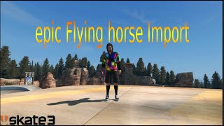 NEW Skate 3 import EPIC FLYING HORSE [upl. by Ruggiero]