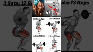 FULL LEG WORKOUT 🔥  4 Exercises For Leg Growth [upl. by Dzoba]