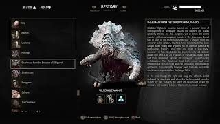 BESTIARY Shaelmaar from the Emperor of Nilfgaard Witcher 3 InGame Lore Read Aloud [upl. by Corney]