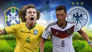 Résumé des buts Allemagne Brésil 7  1 [upl. by Eiliak]