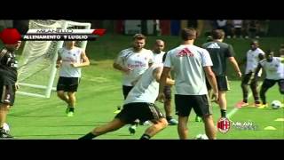 Milanello Allenamento 09072013 [upl. by Ilwain]