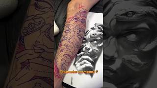 Tatuando realismo tattoo tattooartist tattooideas art tattooart inked tattoolover tatuajes [upl. by Legnaleugim]