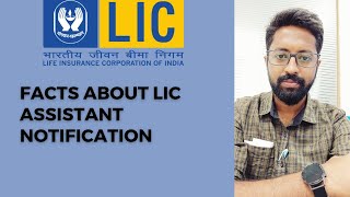 important regarding LIC Assistant notification [upl. by Os518]