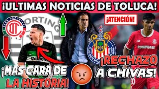 🔥👹ULTIMA HORA LOS MILLONES QUE LLEGAN A TOLUCA GALLARDO PREFIRIO A TOLUCA QUE A CHIVAS EL CULPABLE [upl. by Irep]