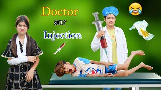 Doctor aur Injection   comedy video 🤣  MoonVines [upl. by Jenda]