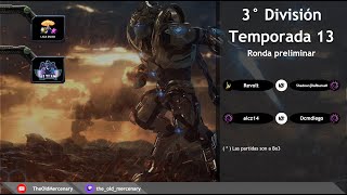 Dojo StarLeague 13 3° Div Preliminares alcz14 Dcmdiego Revolt DarKanum [upl. by Crary393]