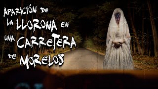 APARICIÓN DE LA LLORONA EN UNA CARRETERA DE MORELOS  FRECUENCIA PARANORMAL  FP [upl. by Adlesirhc]