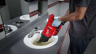 M12™ AIRSNAKE™ Drain Cleaning Air Gun Demonstration [upl. by Nyrb768]