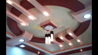 placoplatre decorationplafondba13بلاكو بلاترcomment faireكيفية التركيب [upl. by Assin]