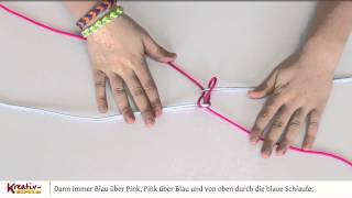 DIY KreativIdee Paracord Schlüsselanhänger knüpfen [upl. by Oremoh799]