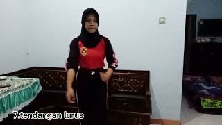 SYIFA NOUVAL ARDELIA28VlllC2024202510 GERAKAN TEKNIK DASAR PENCAK SILAT SMP N 4 DEMAK [upl. by Abagail]