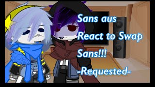 Sans aus react to swap sans Requested Ships you may not like Sans aus angstSansausfannicc [upl. by Eibot]