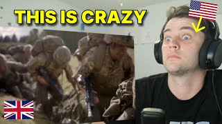 The British Army is TERRIFYING Americans first reaction [upl. by Zohara]