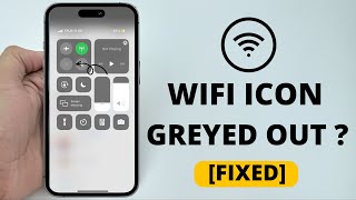 iOS 1817  Fix WiFi Icon Grayed Out on iPhone [upl. by Eivets420]