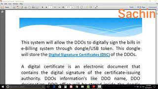 Digital Signature use in EsalaryHrmsEbilling [upl. by Ybanrab]