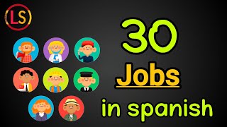 Occupations in Spanish Language  Jobs in Spanishquot [upl. by Undry]