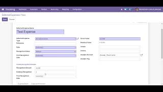 Odoo Migrate Deferred Expense from another System [upl. by Domela]