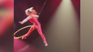 Cirque du Soleil acrobat hospitalized after fall during Portland performance [upl. by Allrud827]