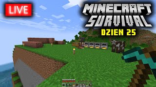 🔴LIVE  Pierwsze Zejście do Kopalni  Minecraft Survival [upl. by Colton293]