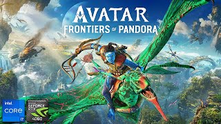 Avatar Frontiers of Pandora FSR 3 FG  RTX 4060  i7 13700HX  Performance Testing [upl. by Sharl341]