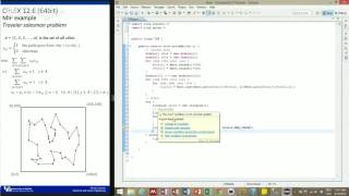 CPLEX amp Java 4 Travelling salesman problem [upl. by Janel]