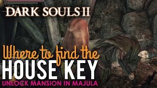 Where to find the Majula House Key Dark Souls 2 Scholar of the First Sin [upl. by Ahaelam]