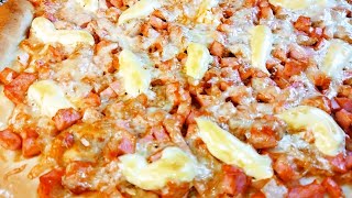 Показываю как приготовить студенческий вариант вкусной пиццы из доступных каждому продуктов [upl. by Adraynek460]