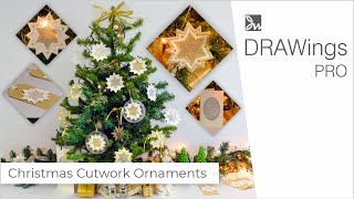 Get into the holiday spirit with these adorable DIY embroidered Christmas ornaments [upl. by Llig]