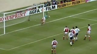 Gazza Freekick v Arsenal FA Cup Semi Final 1991 [upl. by Tengler123]